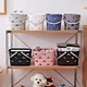 bathroom storage with baskets