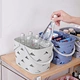 storage baskets with handle